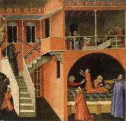 Ambrogio Lorenzetti Miracles of St.Nicholas Germany oil painting artist